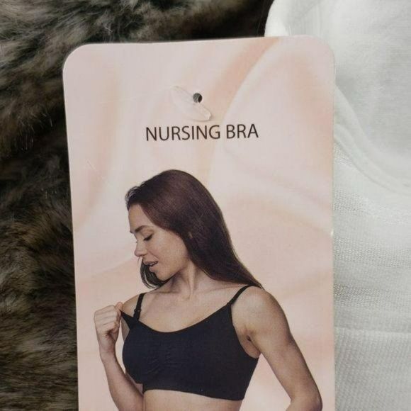 Under Control Woman's Maternity White Nursing Bra Size Small - Picture 5 of 8